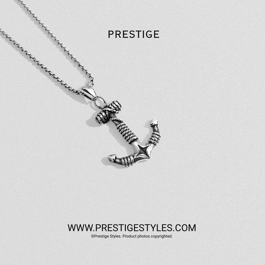 Nova Anchor Pendant With Chain - Prestige Styles - Bangladesh