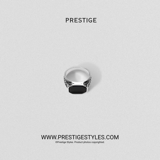 Onyx Crest Ring - Prestige Styles - Bangladesh