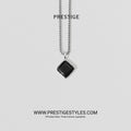 Onyx Edge Pendant With Chain - Prestige Styles - Bangladesh