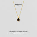 Onyx Medallion Pendant with Chain - Prestige Styles - Bangladesh