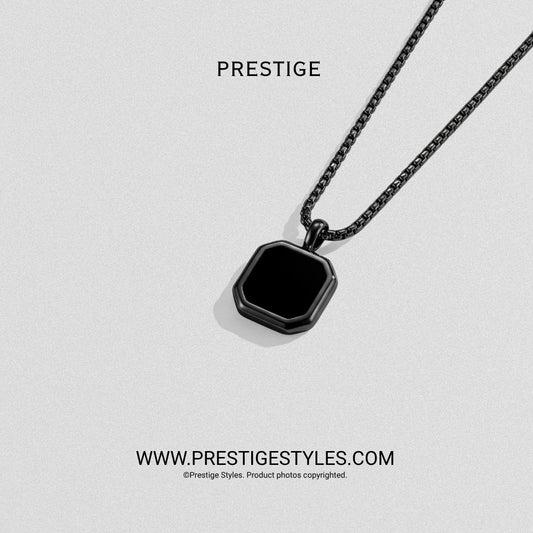 Phantom Pendant with chain Black - Prestige Styles - Bangladesh