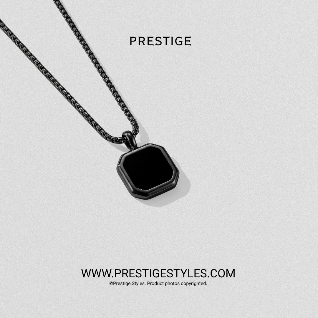 Phantom Pendant with chain Black - Prestige Styles - Bangladesh