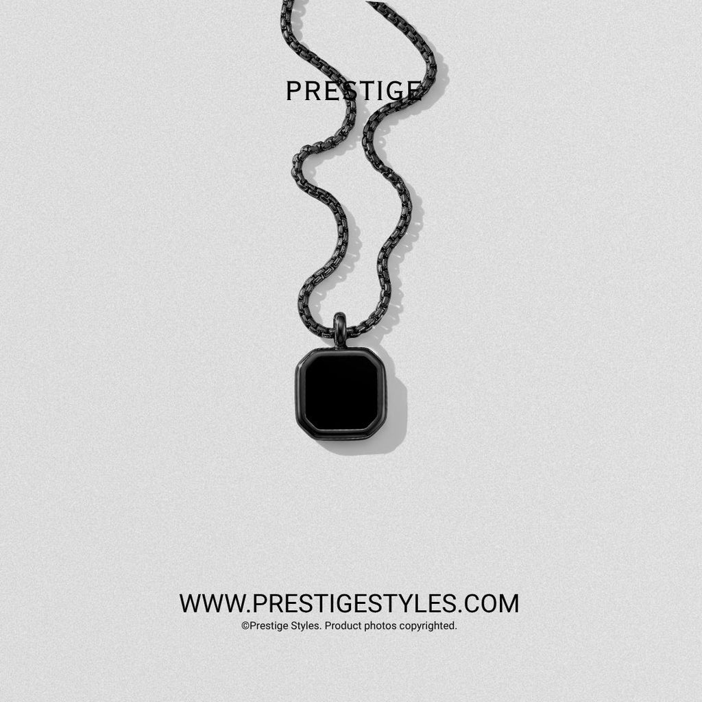 Phantom Pendant with chain Black - Prestige Styles - Bangladesh