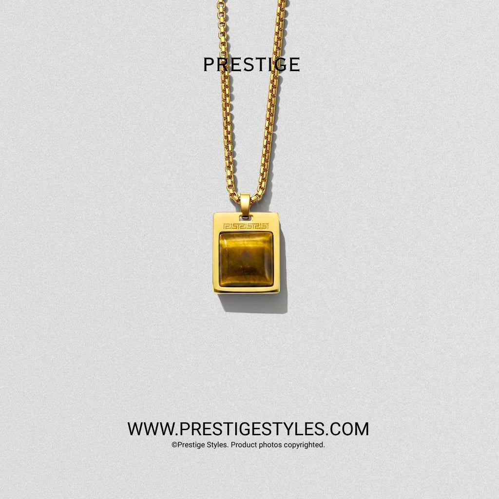 Pharaoh's Meander Pendant with Chain - Prestige Styles - Bangladesh