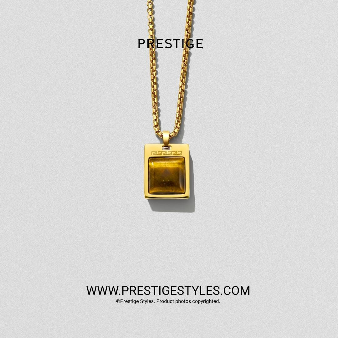 Pharaoh's Meander Pendant with Chain - Prestige Styles - Bangladesh