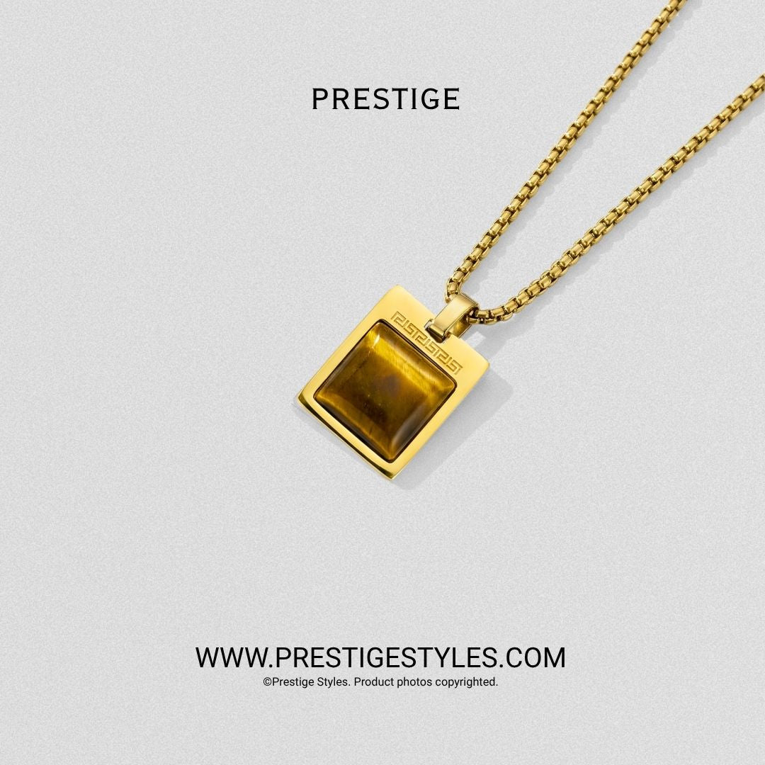 Pharaoh's Meander Pendant with Chain - Prestige Styles - Bangladesh