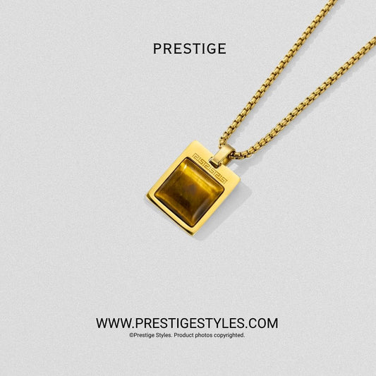 Pharaoh's Meander Pendant with Chain - Prestige Styles - Bangladesh