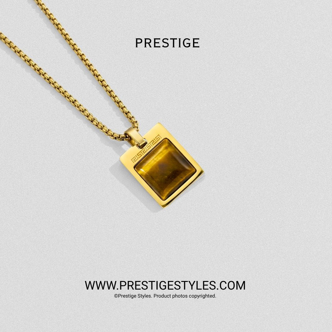 Pharaoh's Meander Pendant with Chain - Prestige Styles - Bangladesh