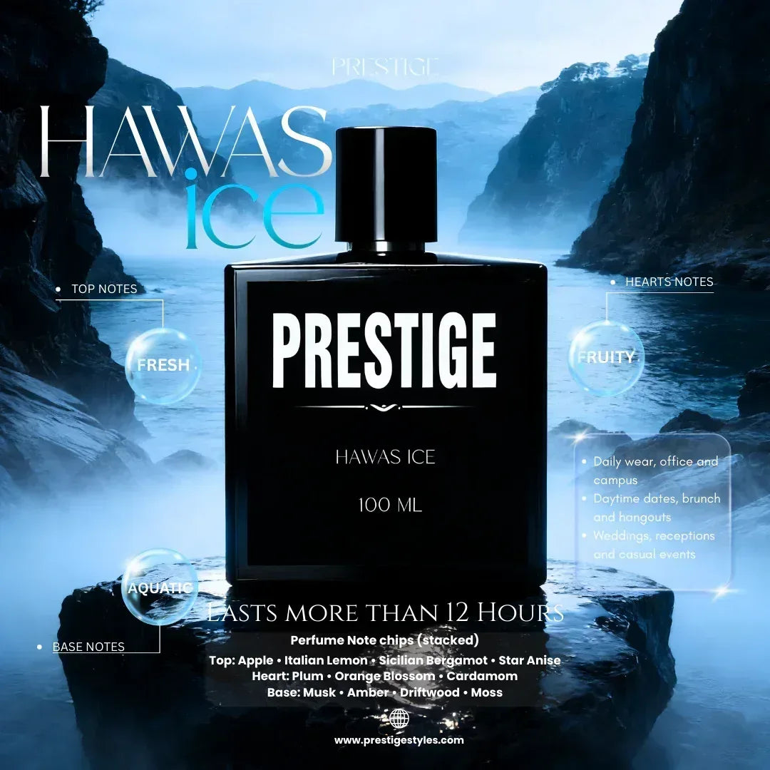 RASASI HAWAS ICE (Prestige Inspired) - Prestige Styles - - Perfume