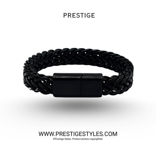 Retro Link Titanium Bracelet - Prestige Styles