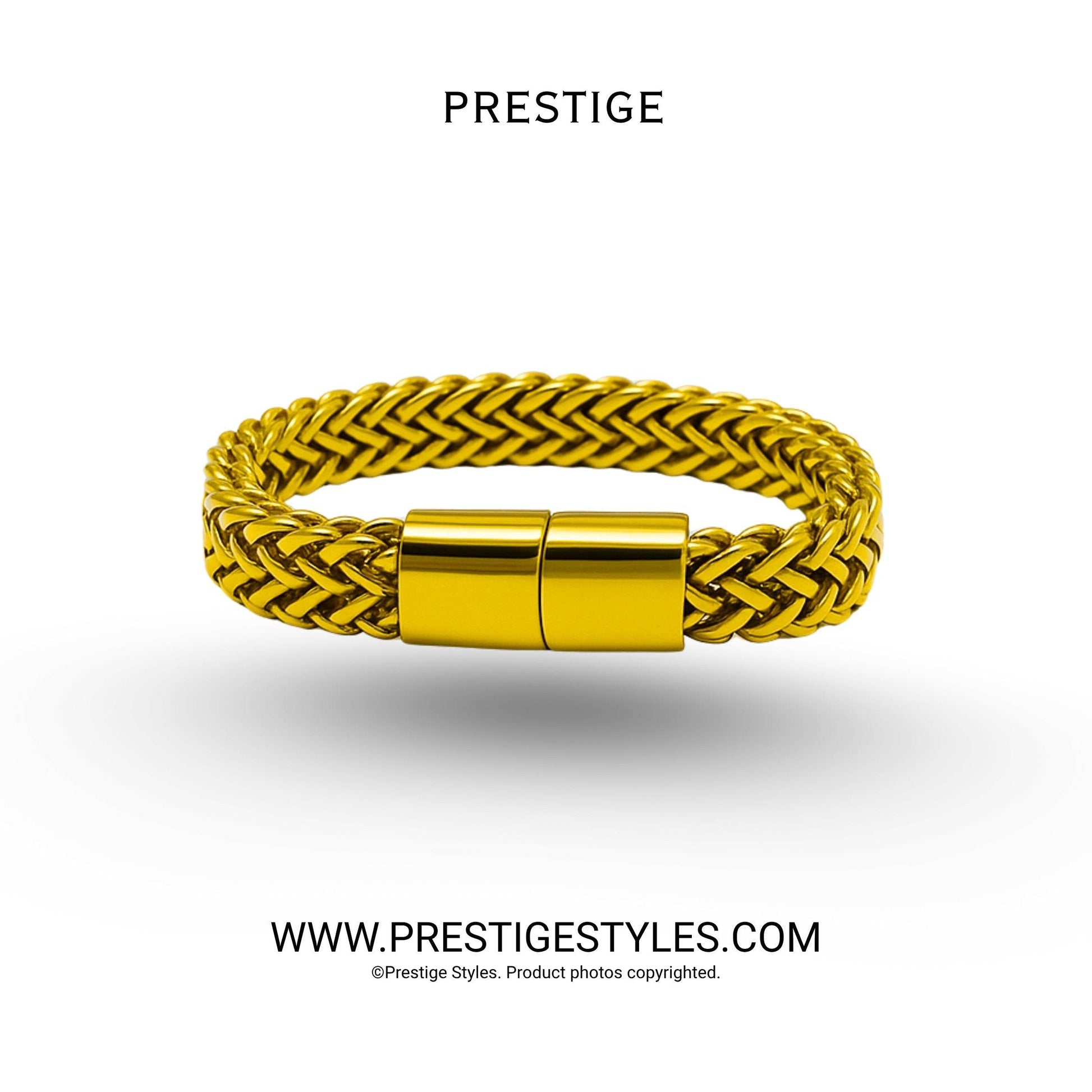 Retro Link Titanium Bracelet - Prestige Styles