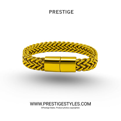 Retro Link Titanium Bracelet - Prestige Styles