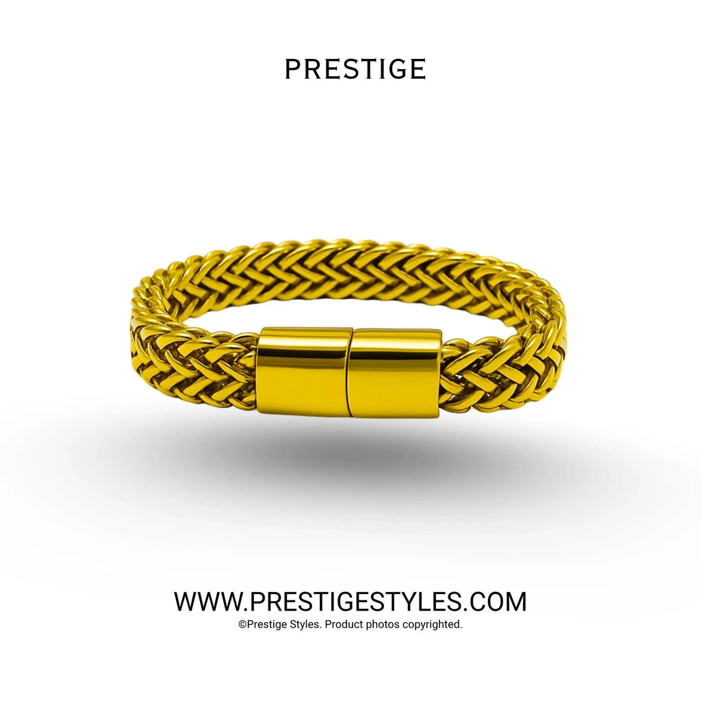 Retro Link Titanium Bracelet - Prestige Styles - Bangladesh