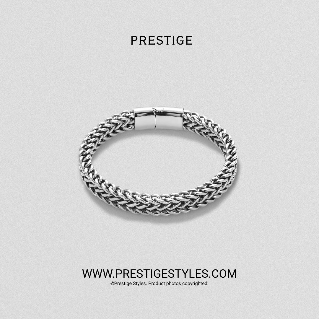 Retro Link Titanium Bracelet - Prestige Styles - Bangladesh