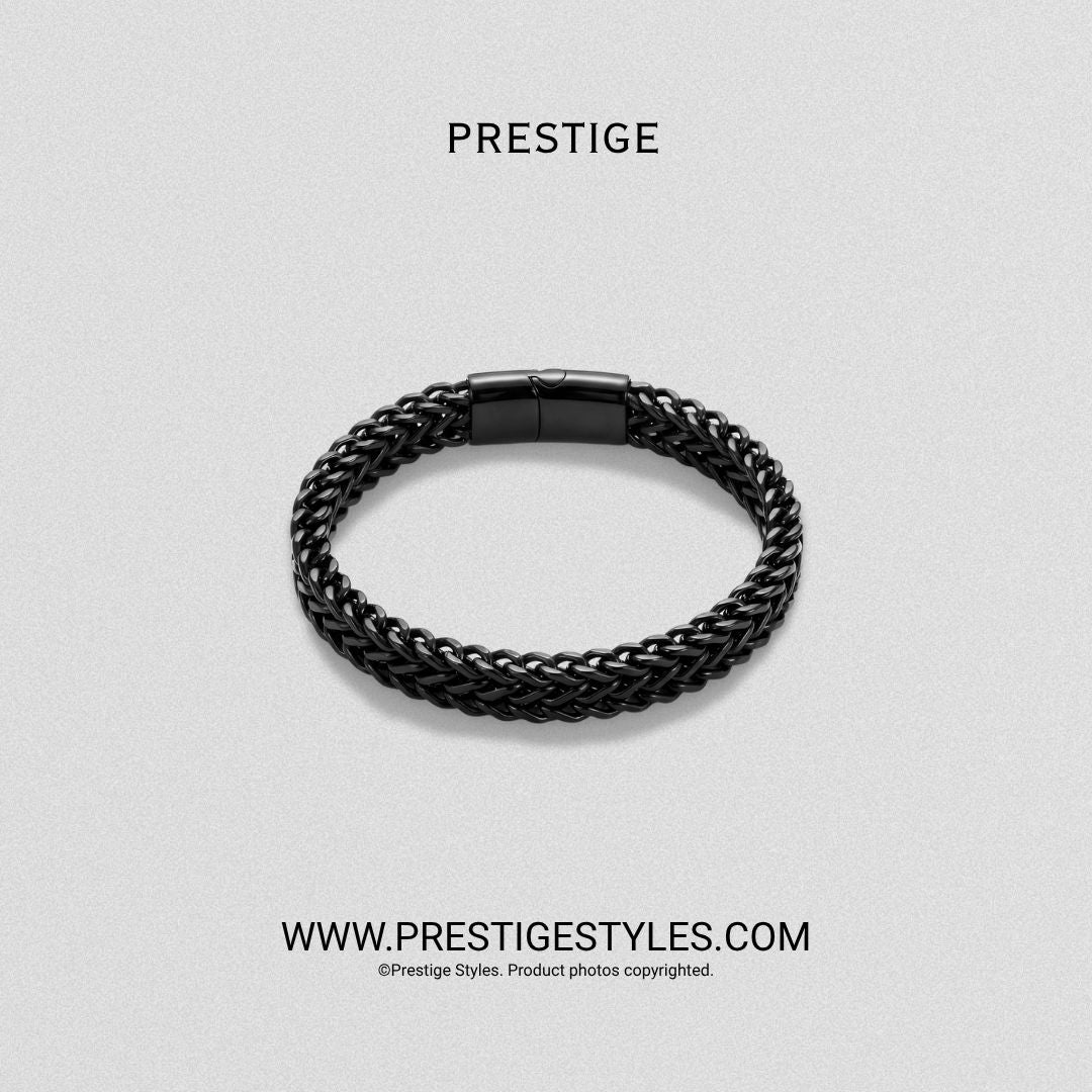 Retro Link Titanium Bracelet - Prestige Styles - Bangladesh