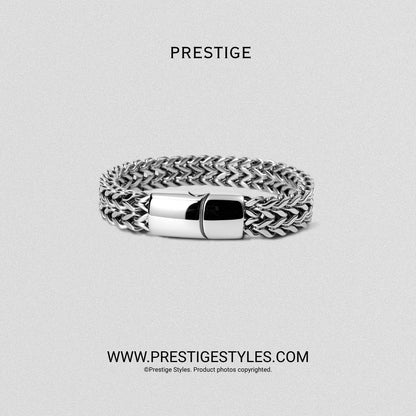 Retro Link Titanium Bracelet - Prestige Styles - Bangladesh