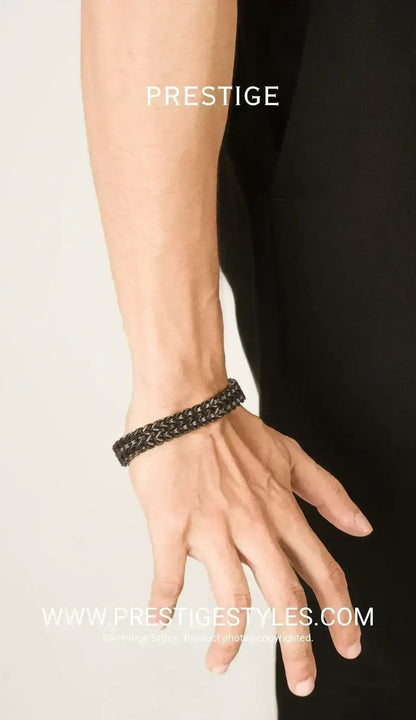 Retro Link Titanium Bracelet - Prestige Styles - Bangladesh