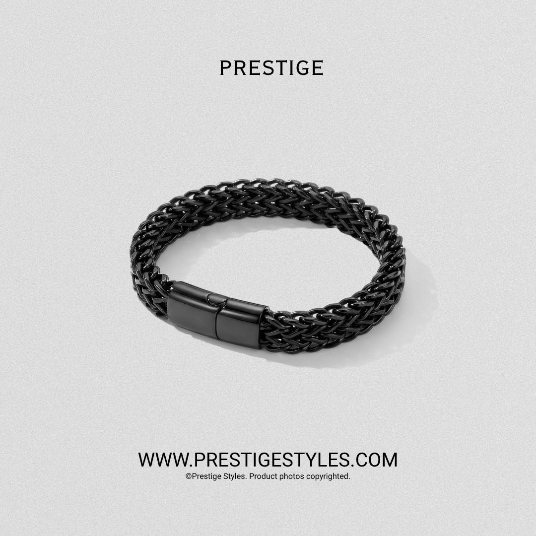 Retro Link Titanium Bracelet - Prestige Styles - Bangladesh