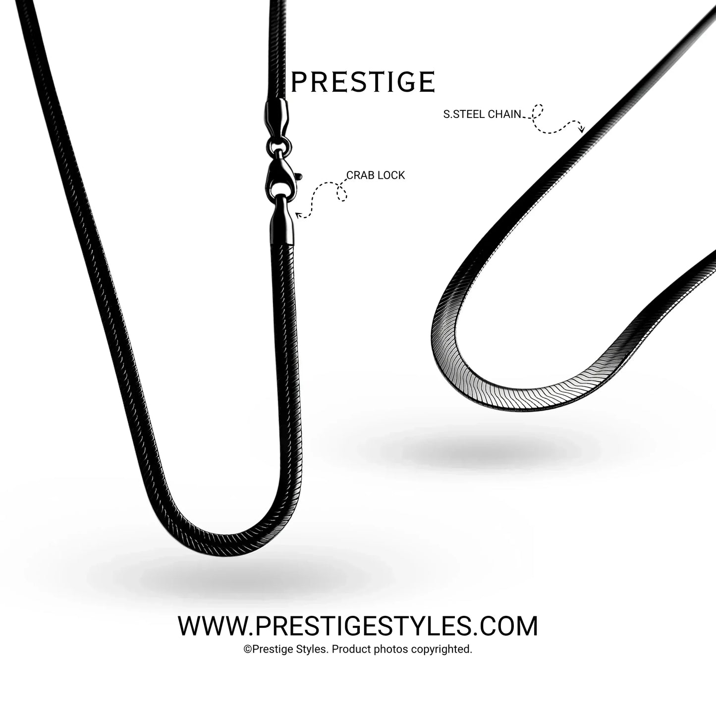 Serpent Chain - Prestige Styles - - Pendant with Chain