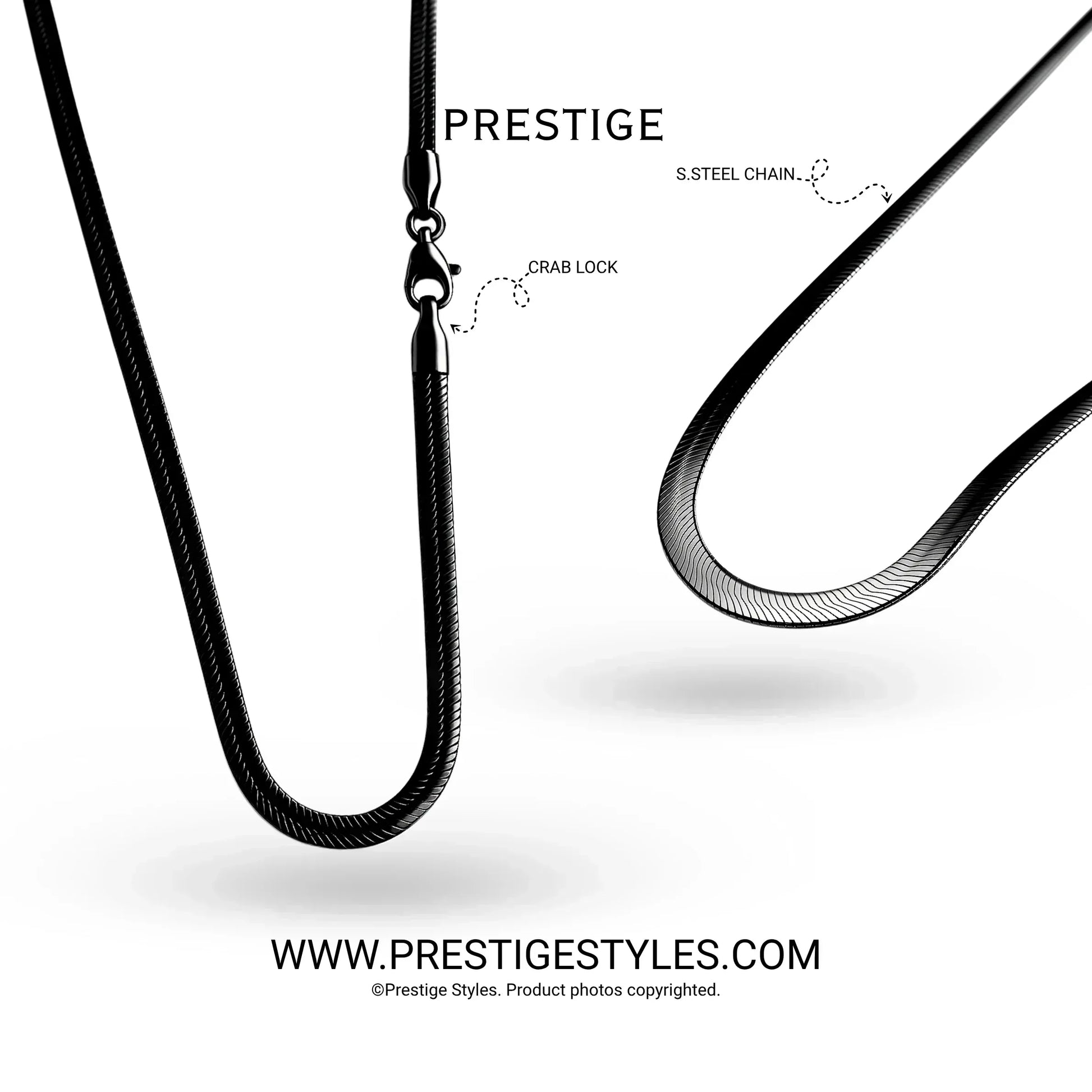 Serpent Chain - Prestige Styles - - Pendant with Chain