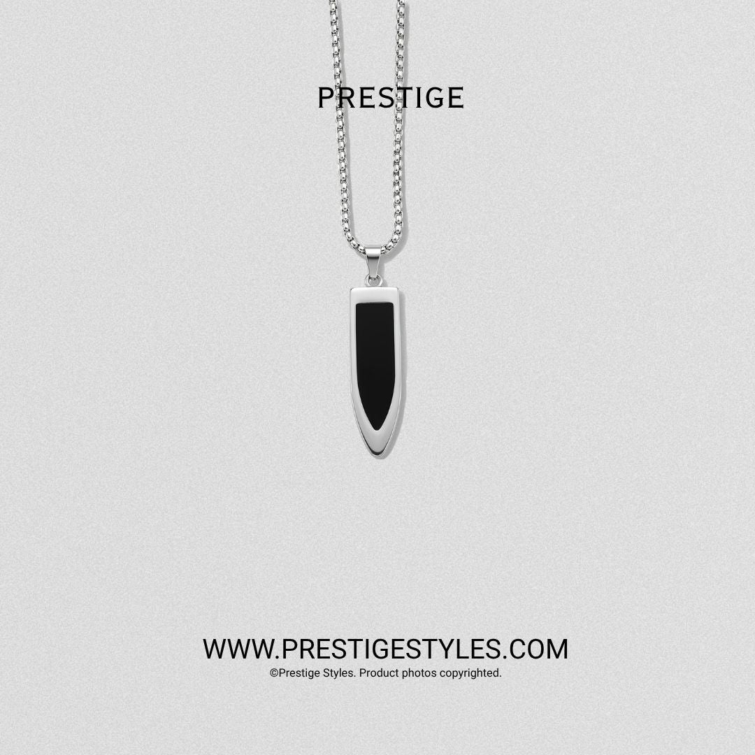 Shadow Rune Pendant with chain - Prestige Styles - Bangladesh