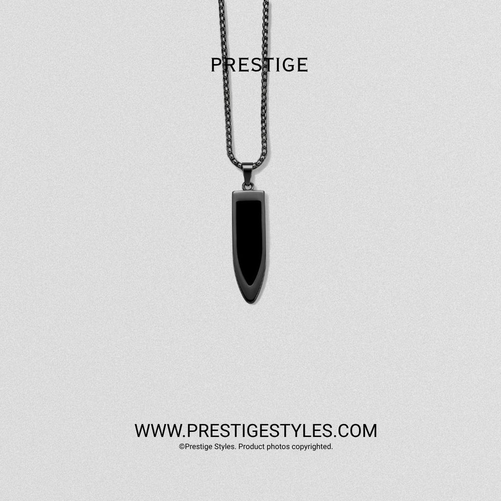 Shadow Rune Pendant with chain - Prestige Styles - Bangladesh