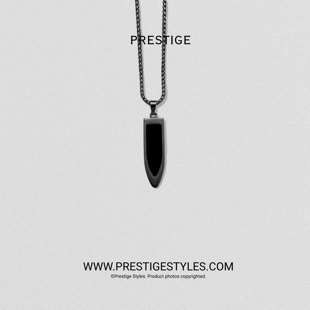 Shadow Rune Pendant with chain - Prestige Styles - Bangladesh