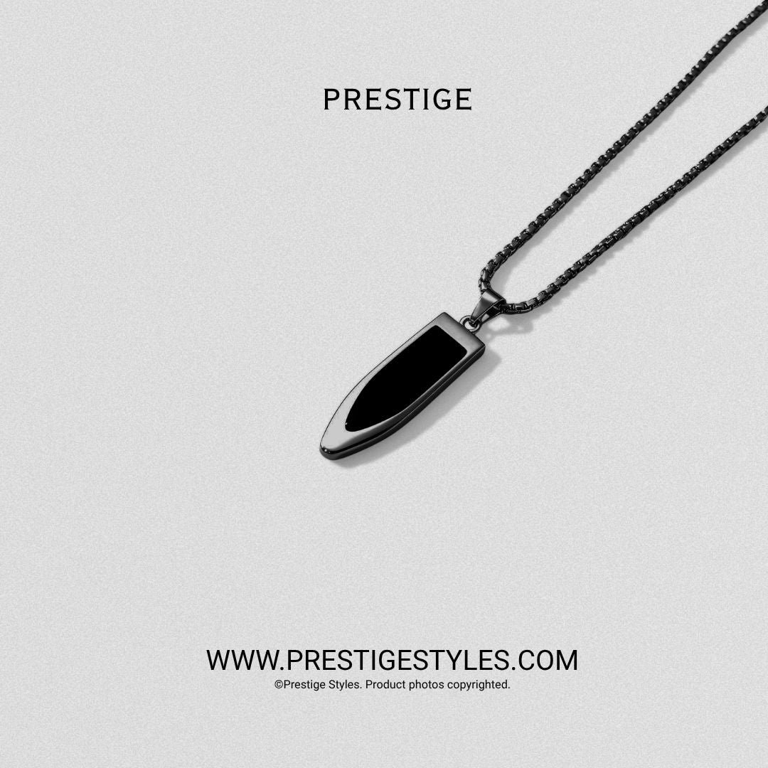 Shadow Rune Pendant with chain - Prestige Styles - Bangladesh