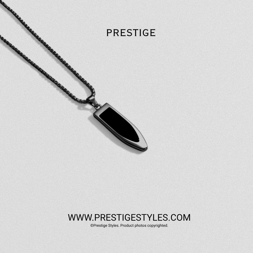 Shadow Rune Pendant with chain - Prestige Styles - Bangladesh
