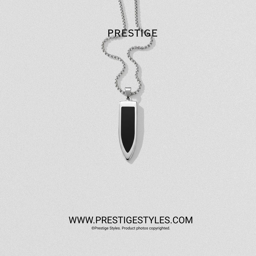 Shadow Rune Pendant with chain - Prestige Styles - Bangladesh