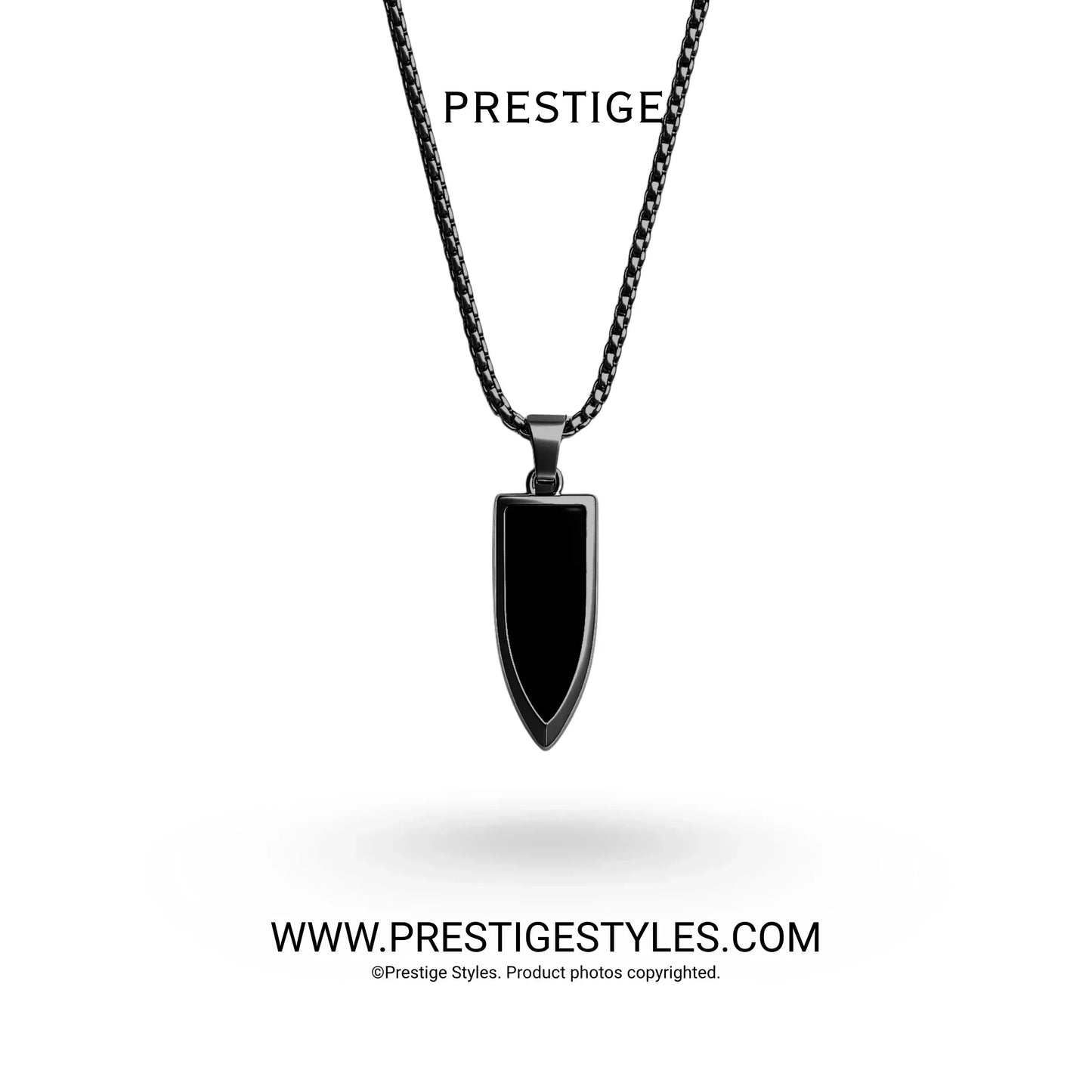 Shadow Rune Pendant with chain - Prestige Styles - - Pendant with Chain