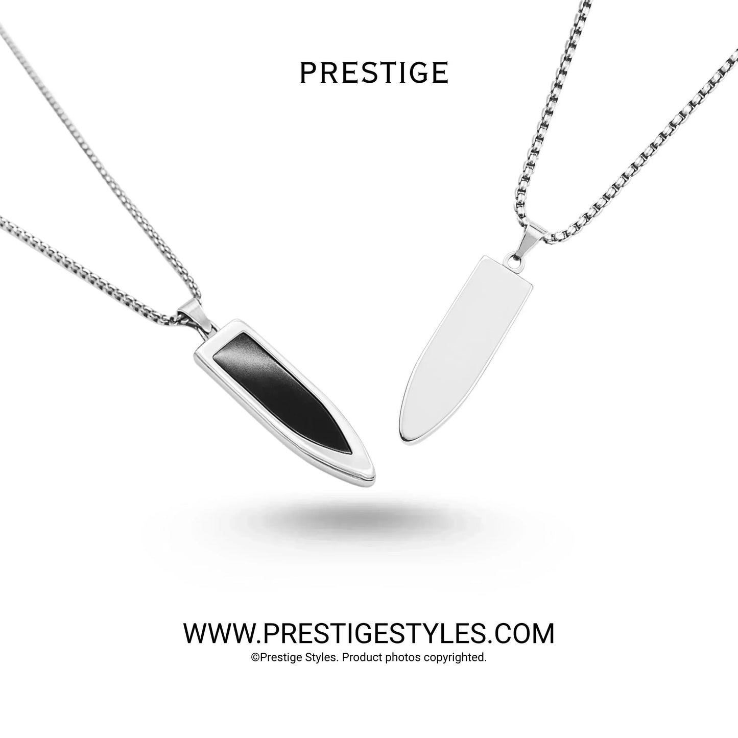 Shadow Rune Pendant with chain - Prestige Styles - - Pendant with Chain