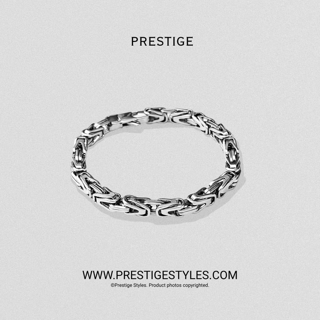 Silver Byzantine Bracelet - Prestige Styles - Bangladesh