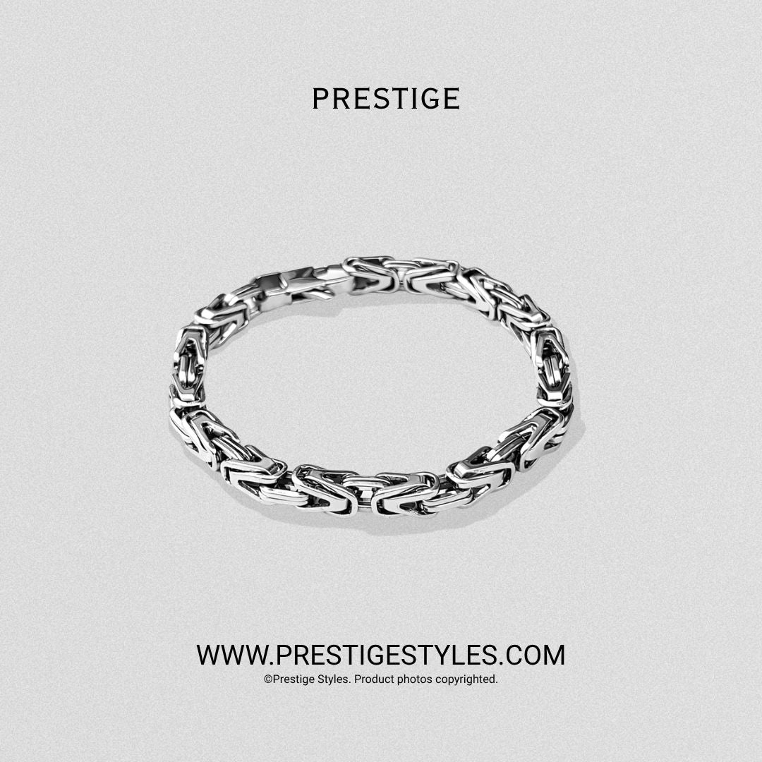 Silver Byzantine Bracelet - Prestige Styles - Bangladesh