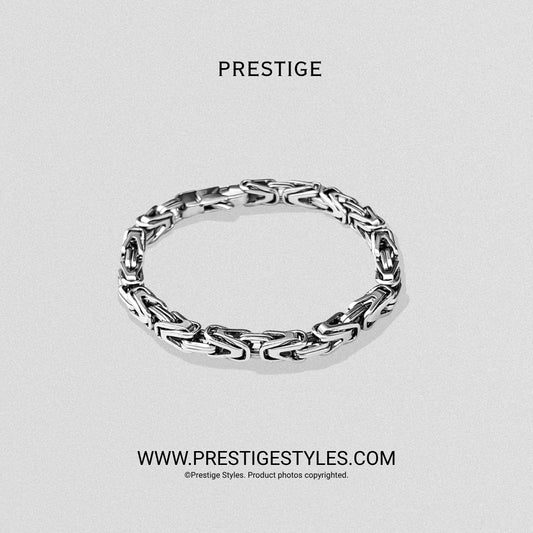 Silver Byzantine Bracelet - Prestige Styles - Bangladesh