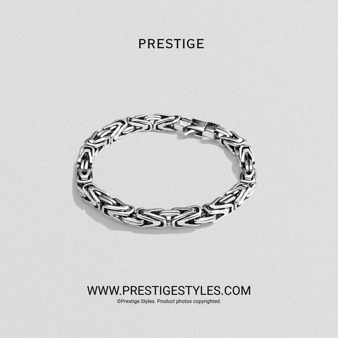 Silver Byzantine Bracelet - Prestige Styles - Bangladesh