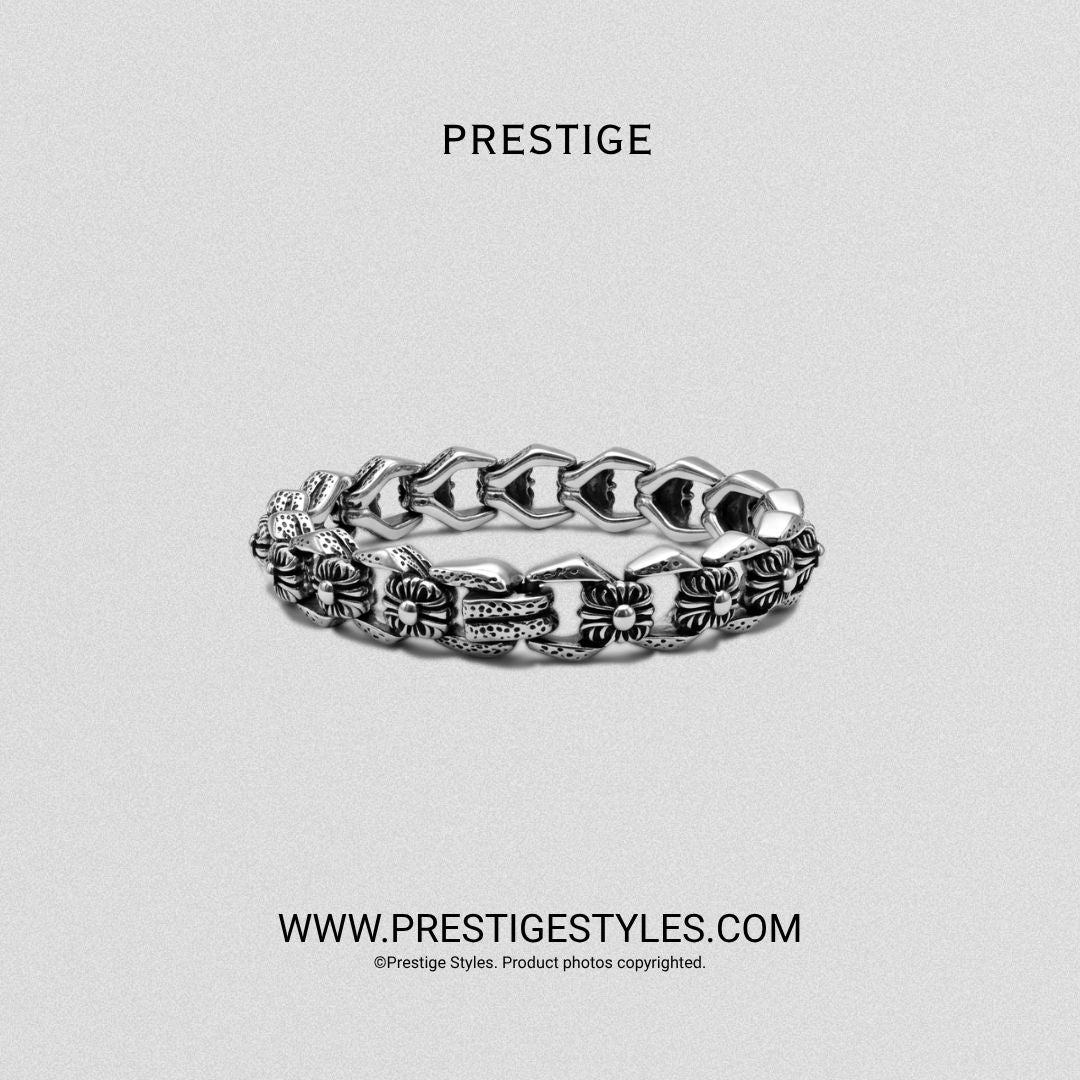 Silver Dominion Bracelet - Prestige Styles - Bangladesh