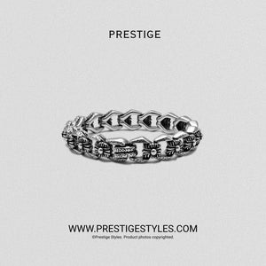 Silver Dominion Bracelet for Men | Premium Men's Bracelet BD