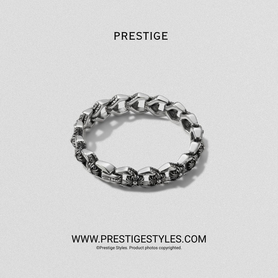 Silver Dominion Bracelet - Prestige Styles - Bangladesh