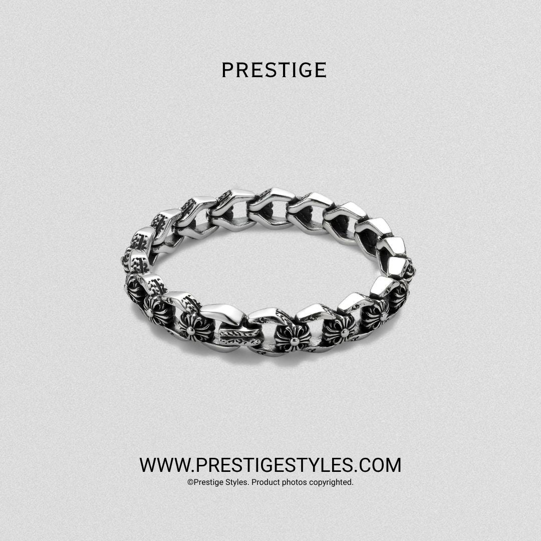 Silver Dominion Bracelet - Prestige Styles - Bangladesh