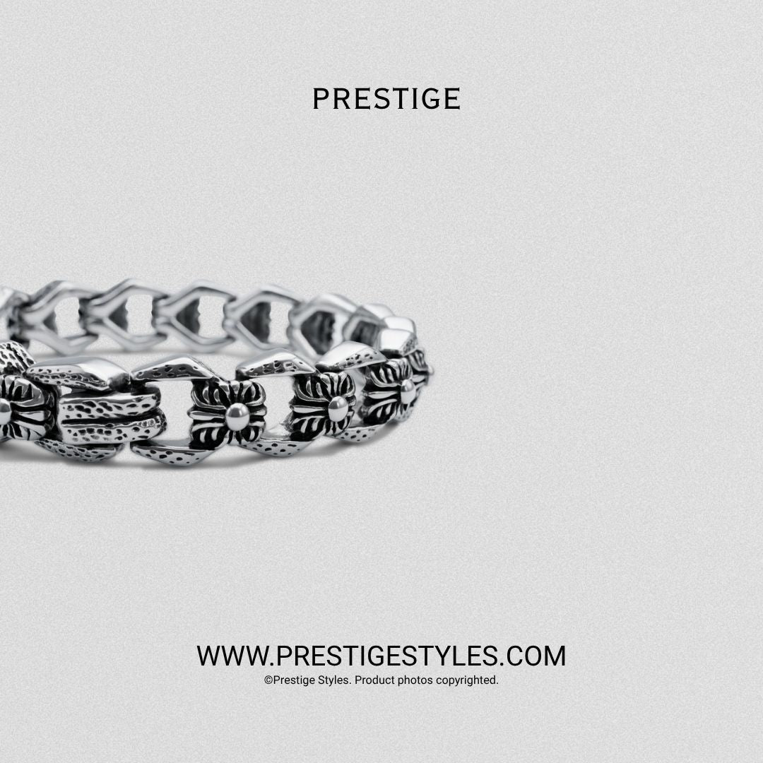 Silver Dominion Bracelet - Prestige Styles - Bangladesh