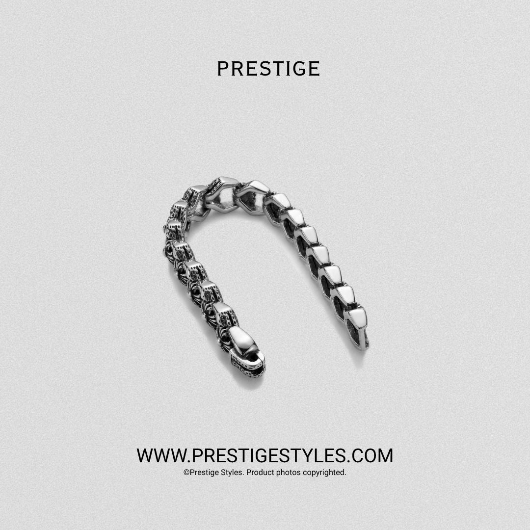 Silver Dominion Bracelet - Prestige Styles - Bangladesh