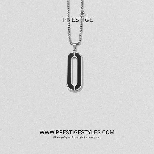 Silver Shadowline Pendant With Chain - Prestige Styles - Bangladesh