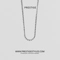 Silver Twisted Knot Chain - Prestige Styles - Bangladesh