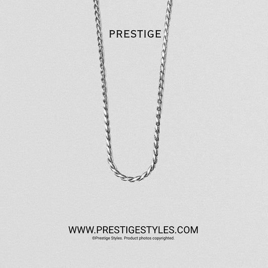 Silver Twisted Knot Chain - Prestige Styles - Bangladesh