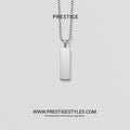 Slate Bar Pendant with chain - Prestige Styles - Bangladesh