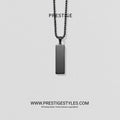 Slate Bar Pendant with chain - Prestige Styles - Bangladesh