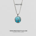Soul Crest Blue Pendant with Chain - Prestige Styles - Bangladesh