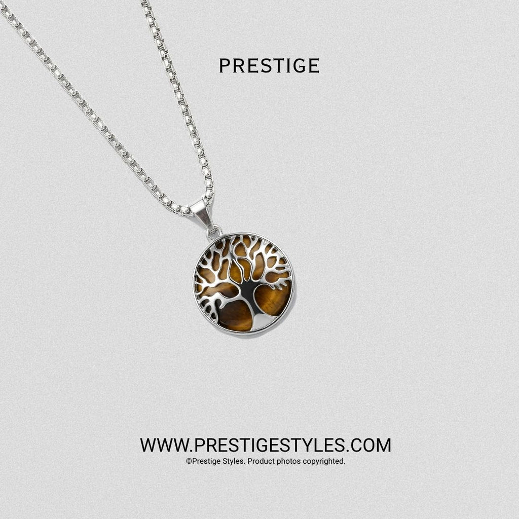 Soul Crest Brown Pendant with Chain - Prestige Styles - Bangladesh
