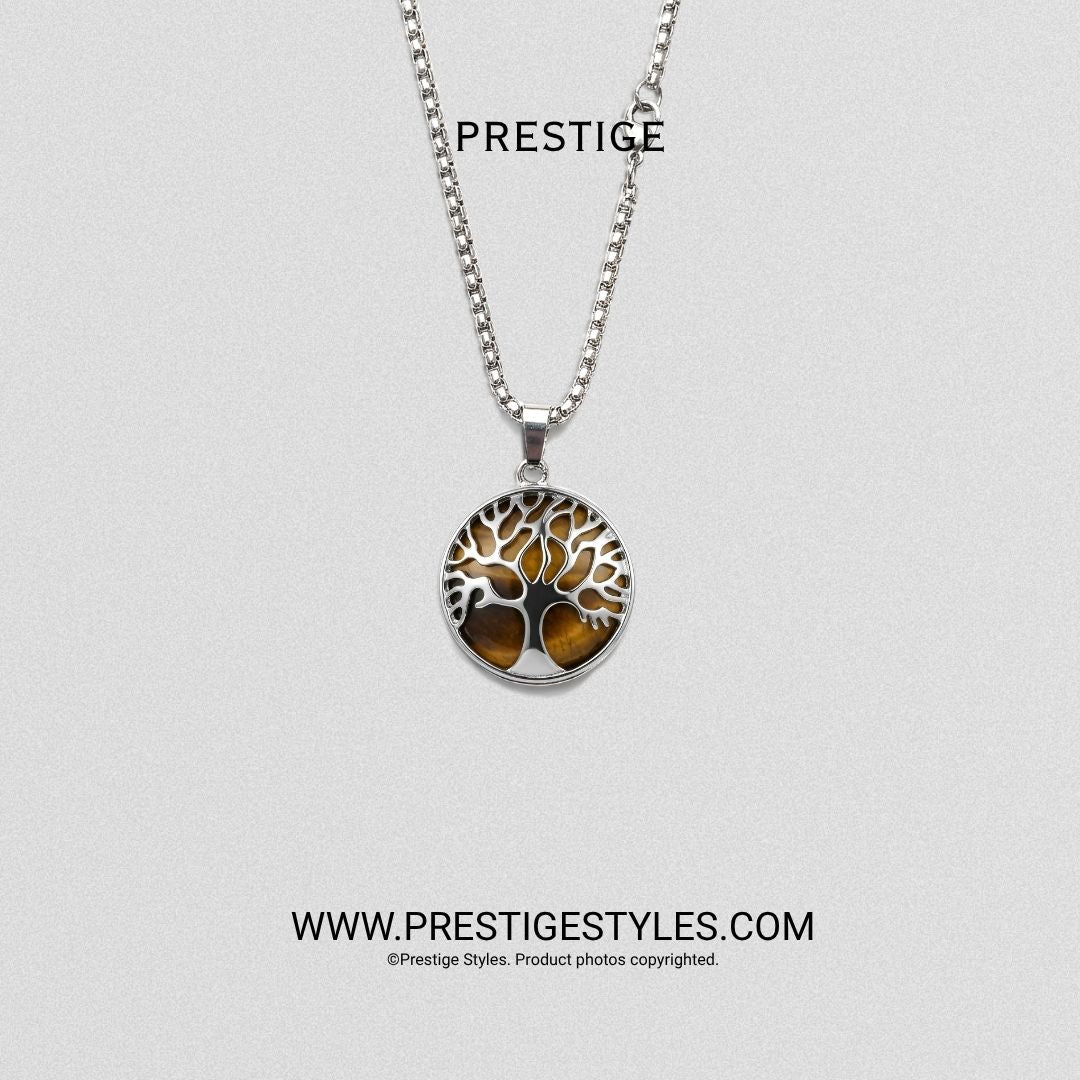 Soul Crest Brown Pendant with Chain - Prestige Styles - Bangladesh